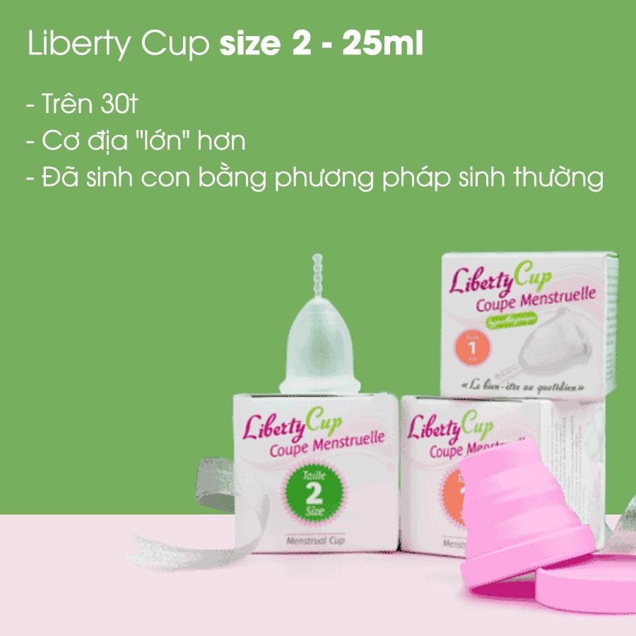 [Mã FMCGMALL -8% đơn 250K] Cốc Nguyệt San Liberty Cup