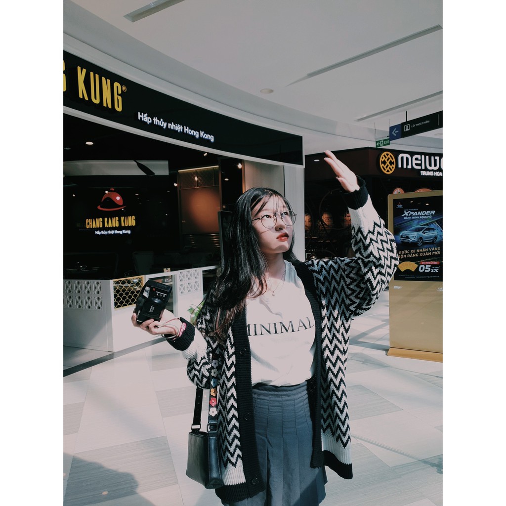 [ HÀNG ORDER ] Áo khoác Cardigan nam hoạ tiết sọc zigzag style Hàn Quốc | BigBuy360 - bigbuy360.vn