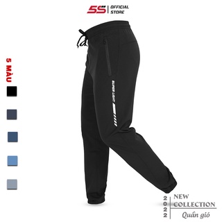 Quần Thể Thao Nam Jogger 5S (5 Màu), Vải Gió Mềm Nhẹ, Ống Suông, Vận Động Thoải Mái (QGD21014)