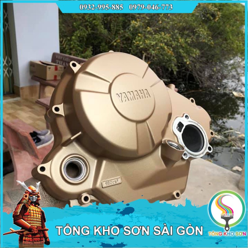 Combo Bình Sơn Xịt Samurai H2020 Màu Kem Sáng