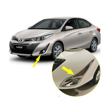 Viền đèn gầm trước sau Vios 2021-2019 - 2020