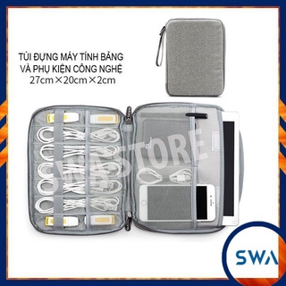 [Vải chống nước] Túi đựng Ipad, máy tính bảng và đồ công nghệ hãng Boona (size 27cm)