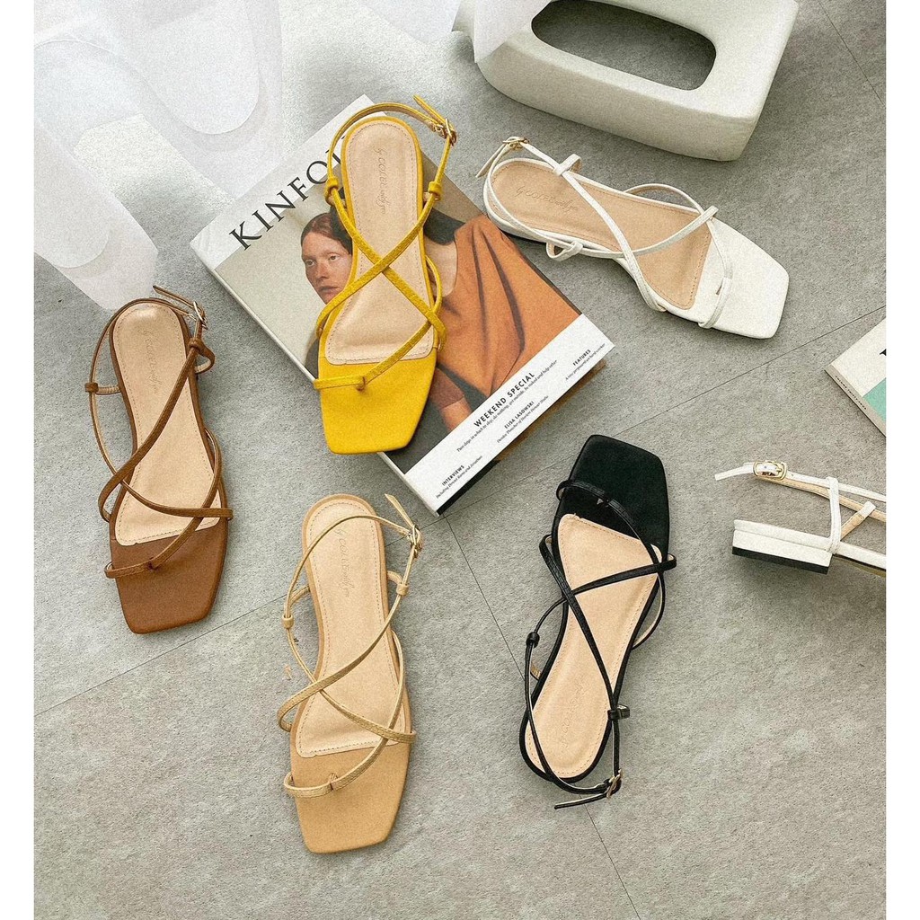 SANDAL NỮ XỎ NGÓN QUAI MẢNH ĐẾ TRỆT LÊN CHÂN SIÊU XINH HÀNG CHẤT LƯỢNG CHUẨN VNXK