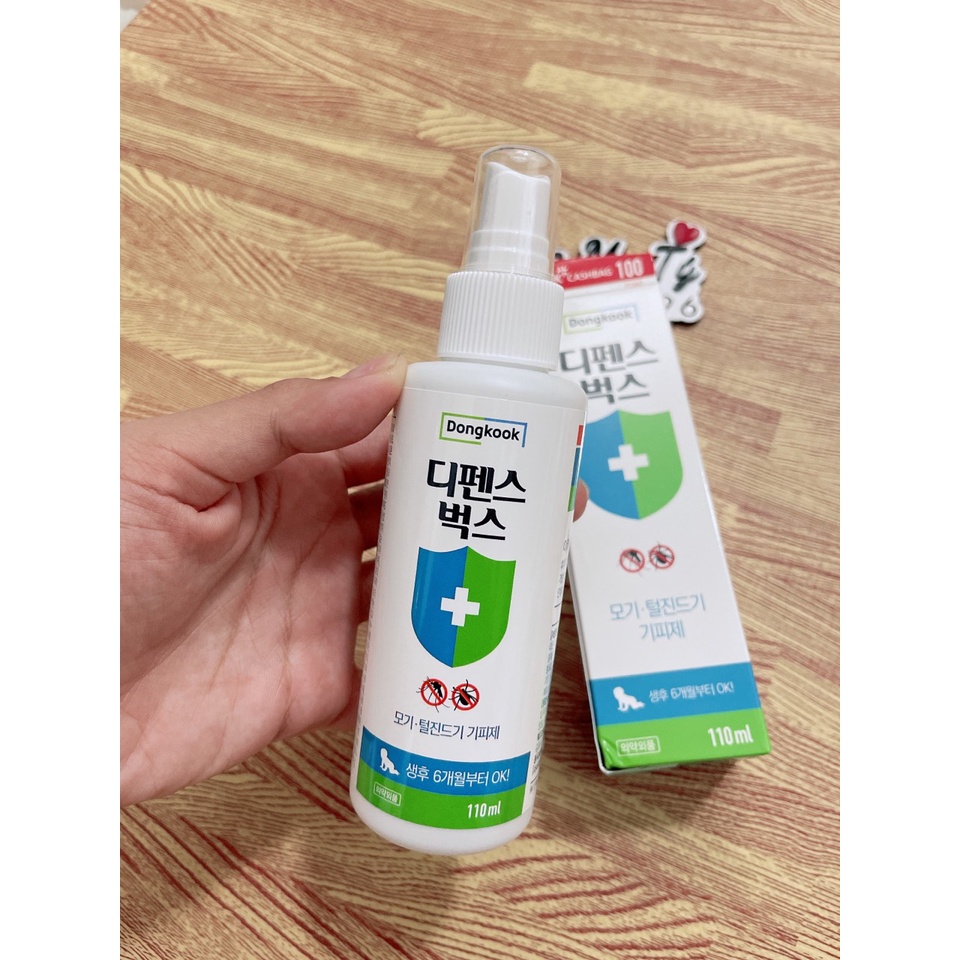 Xịt chống muỗi đuổi muỗi/ kem bôi muỗi và côn trùng cắn nội địa Hàn Quốc cho bé từ 6 tháng tuổi 100ml