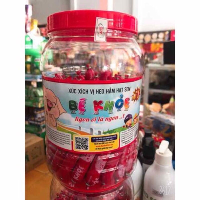 Hũ 50 chiếc xúc xích ăn liền bé khoẻ