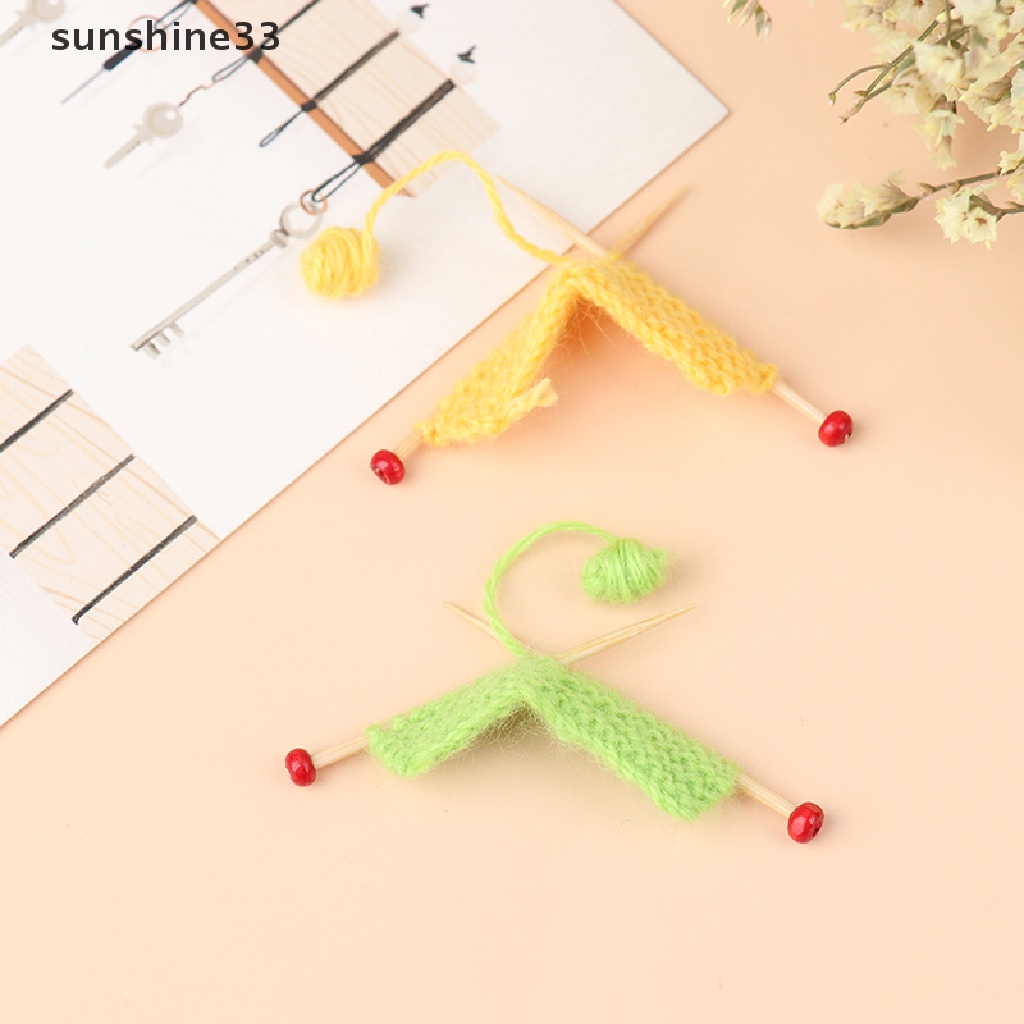 Áo Sweater Dệt Kim Thủ Công Nhiều Màu Sắc Xinh Xắn Cho Nhà Búp Bê