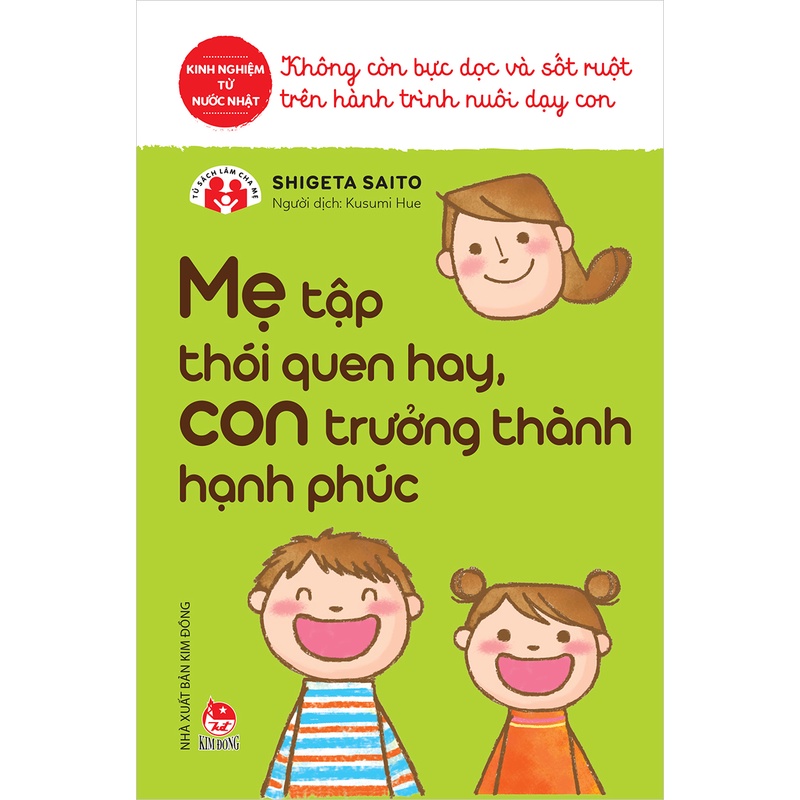 Sách_ Mẹ tập thói quen hay, con trưởng thành hạnh phúc