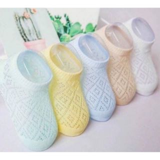 Set 5 đôi tất lưới thoáng chân cho bé