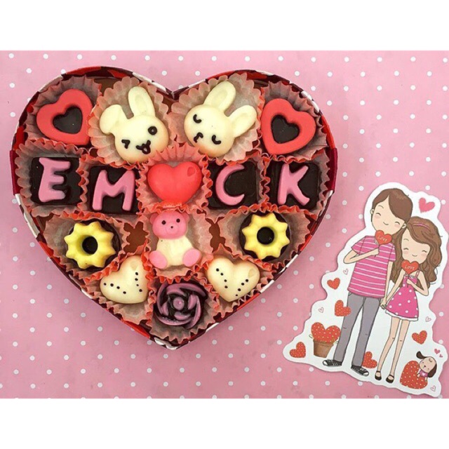 Socola Valentine 12-15 viên cực ngon