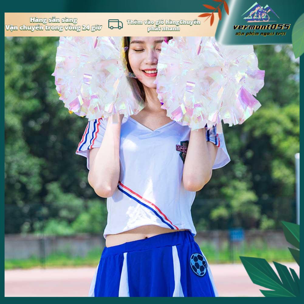 Vermont055 Cheerleadering Pom Poms Pompoms for Dance Party School Sports Competition