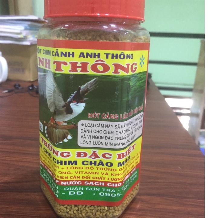 Cám chào mào Anh Thông 550g -Cám loại tốt