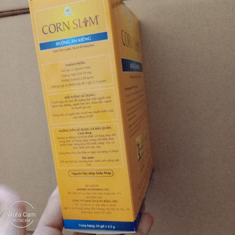 Đường Ngô ăn kiêng CORN SLIM ( dành cho người tiểu đường và ăn kiêng )