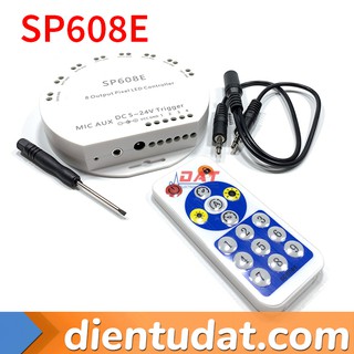 Bộ Driver Điều Khiển LED RGB WS2812 Chạy Hiệu Ứng - Nháy Theo Nhạc SP608E