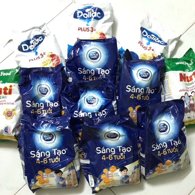 Thanh lý sữa Dollac,Cô Gái Hà Lan bịch 1 kg