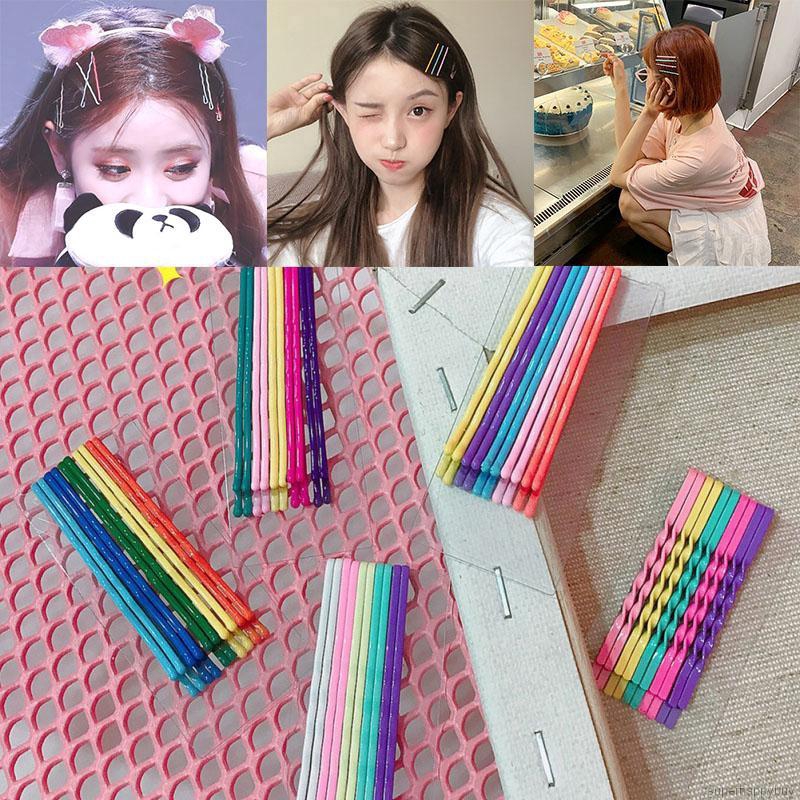 Set 10 kẹp tóc phong cách Hàn Quốc xinh xắn dành cho nữ