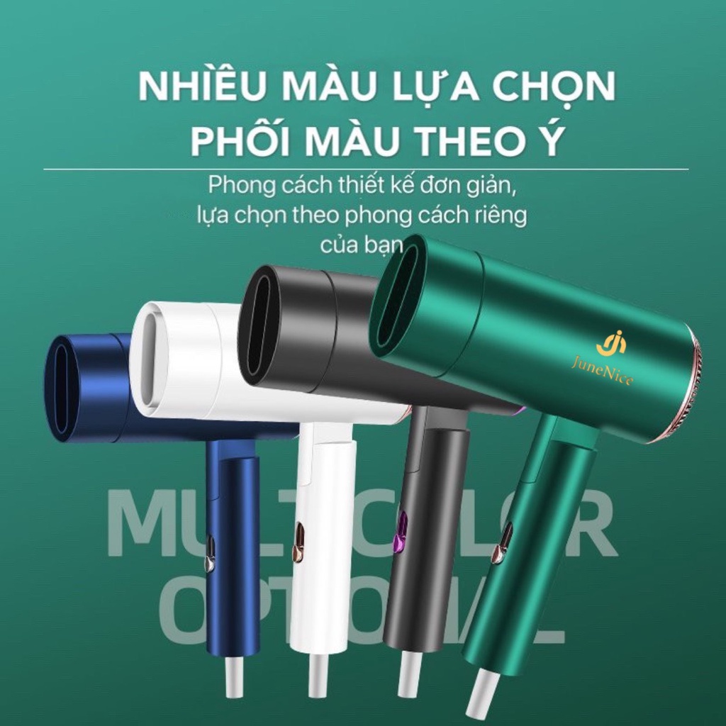 Máy Sấy Tóc Bản Gấp Gọn Thiết Kế Nâng Cấp Nhỏ Gọn Hơn Với Nhiều Màu Sắc [1 ĐỔI 1 TRONG 30 NGÀY, Ship Toàn Quốc]