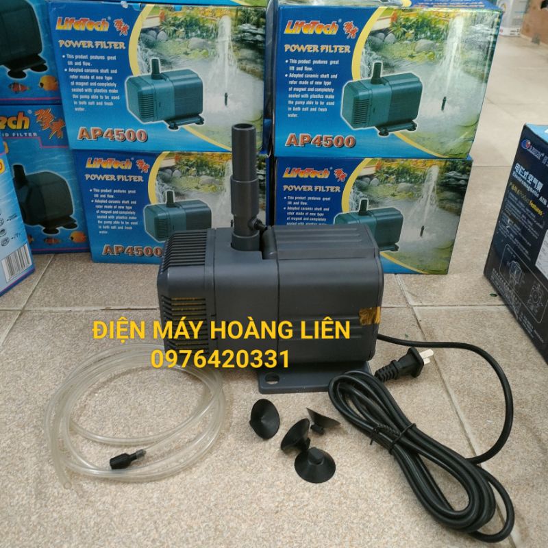 Máy Bơm Nước Bể Cá Cảnh,Bể Hòn Non Bộ, Bơm Nước Lọc Bể Cá Coi