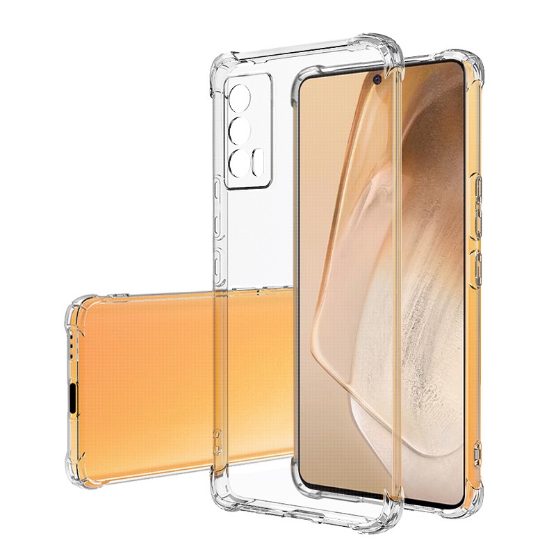 Ốp Điện Thoại Mềm Trong Suốt Chống Sốc Cho VIVO iQOO 5 8 9 Pro Neo 5 iQOO U3 U5 Z5
