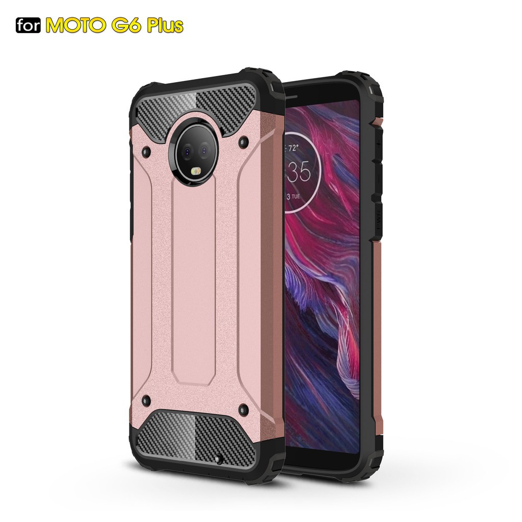 Ốp Lưng Tpu + Pc Cao Cấp Cho Motorola Moto G6 / G6 Plus