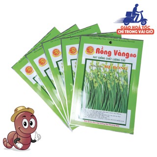 [HẠT GIỐNG HẸ ĂN BÔNG] chất lượng hạt giống nảy mầm cao, ngon, giòn