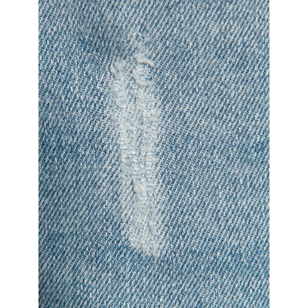 Quần jean nam hàng hiệu Owen QJSL221486 Dáng Slim Fit Ống Côn Màu Xanh Nhạt vải bò Vải Denim Cotton cao cấp bền đàn hồi