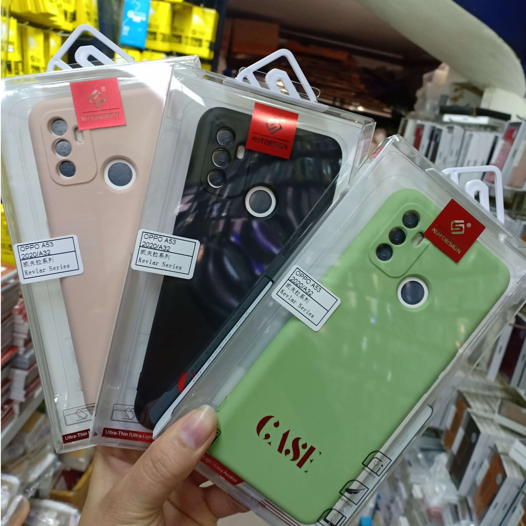 Ốp lưng dẻo màu Oppo A53 2020 hiệu KT Desing chống bám bẩn