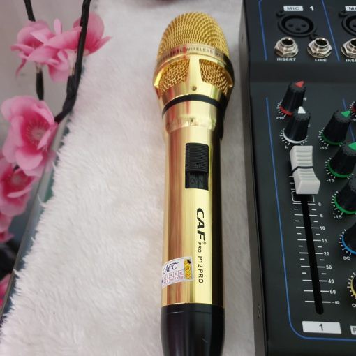 HOT * Combo Mixer Yamaha F4 Bluetooth Màn Hình LED Thế Hệ Mới Và Micro Karaoke CAF P12