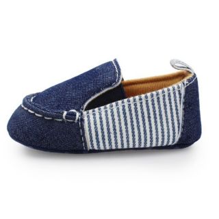Giày lười vải jean cho bé