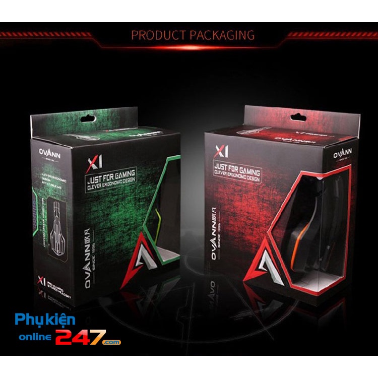 Tai nghe game OVAN X1 âm bass thật sâu và trầm