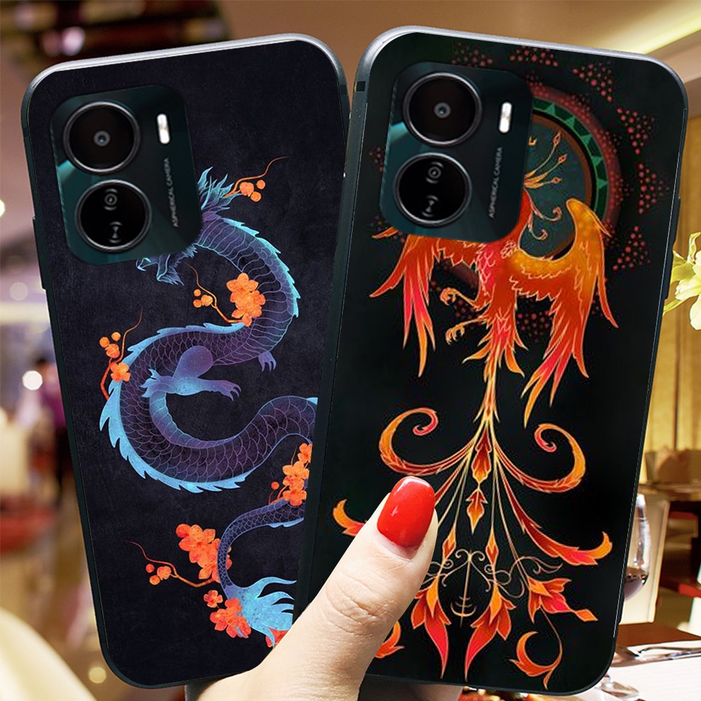 Ốp lưng điện thoại vivo y16 bộ hình bọ cạp rồng phong cách nam