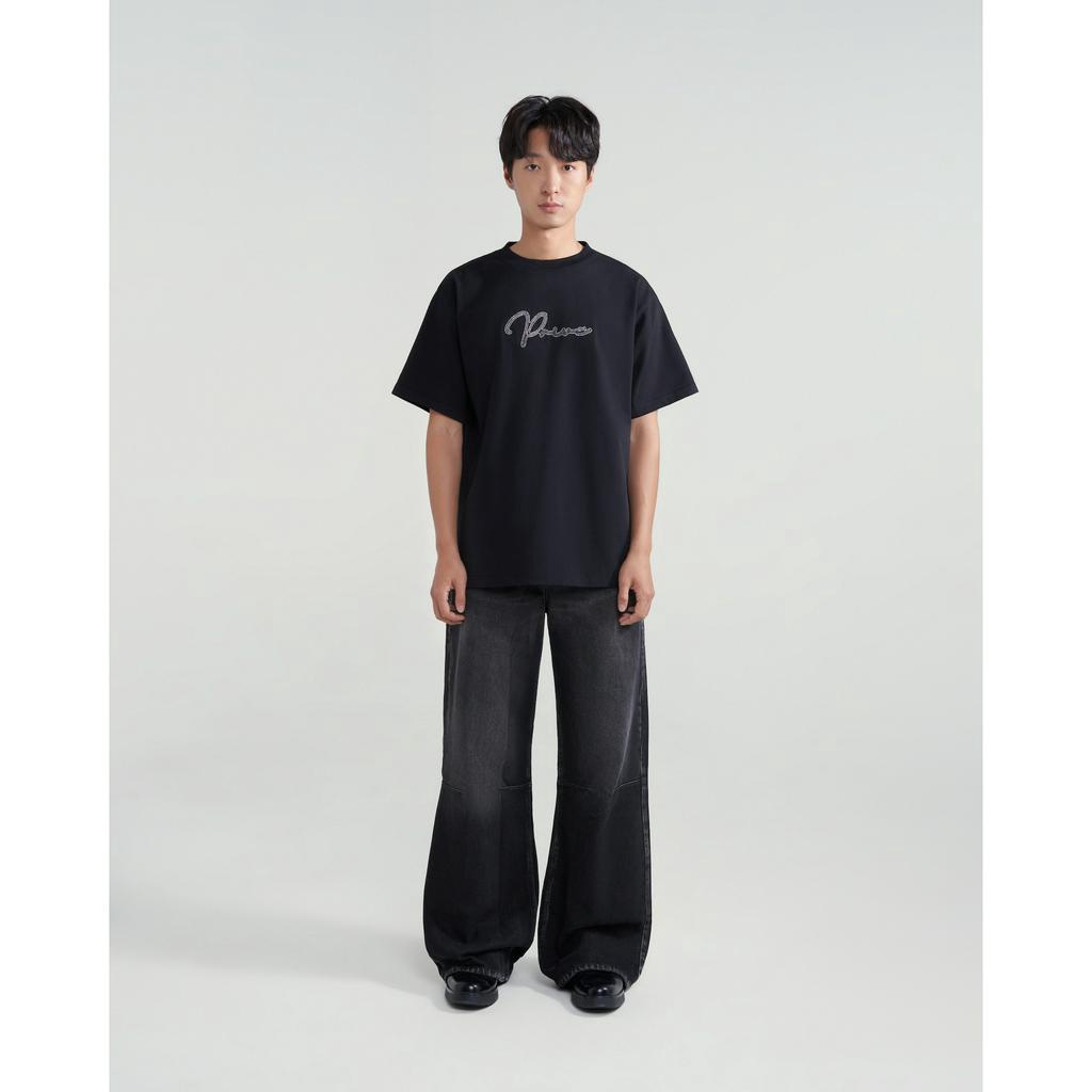 DVRK - Áo Thun Oversize Privé Signature Embroidered La Galerie-DVRK-23SS
