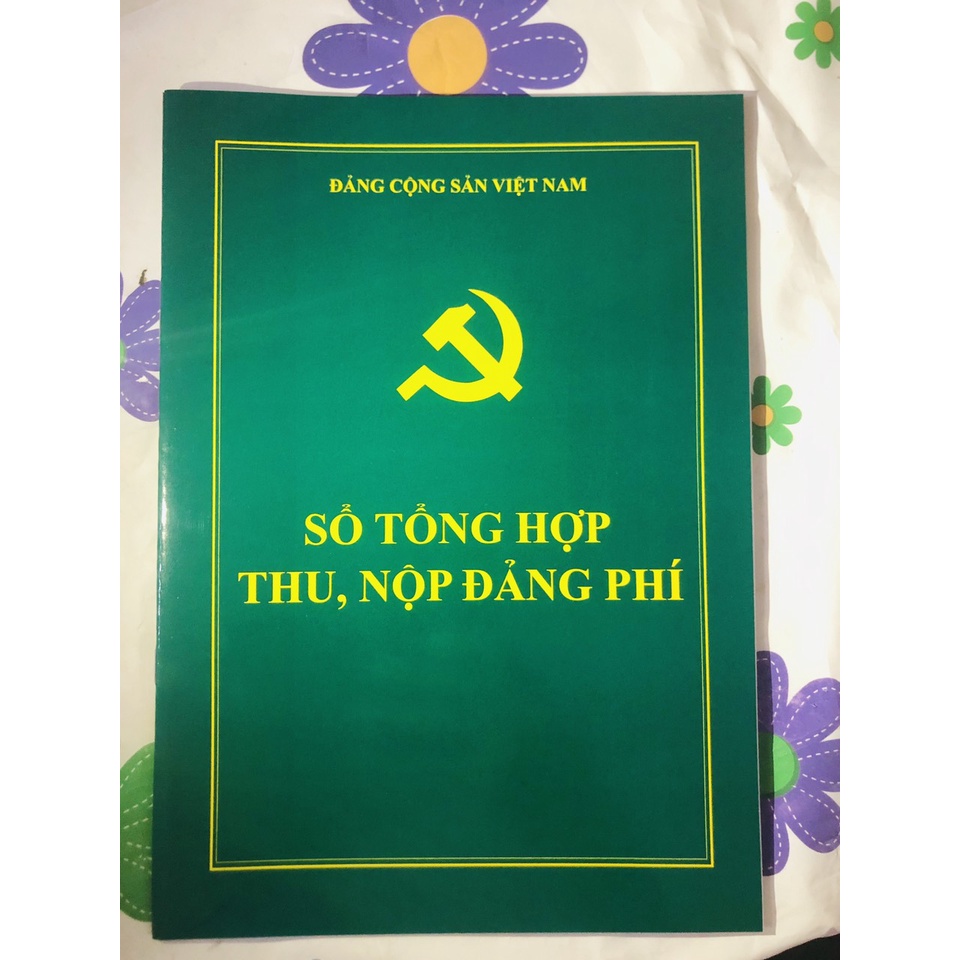 Sổ Tổng Hợp Thu Nộp Đảng Phí