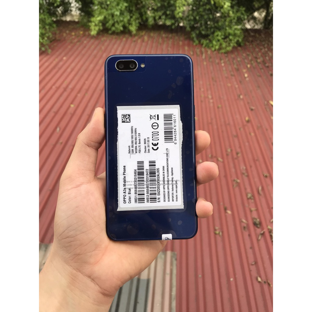 điện Thoại Oppo A3s 3gb 32gb Full Hộp Bảo Hanh 12 Thang được Kiểm Tra May Trước Khi Nhận May Shopee Việt Nam