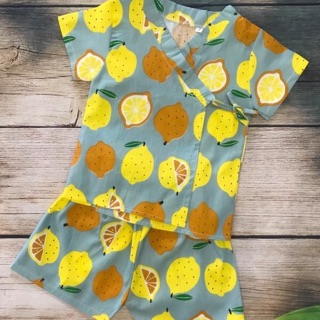 Yukata NHẬT CHO BÉ CHẤT NHẤT QUẢ ĐẤT
