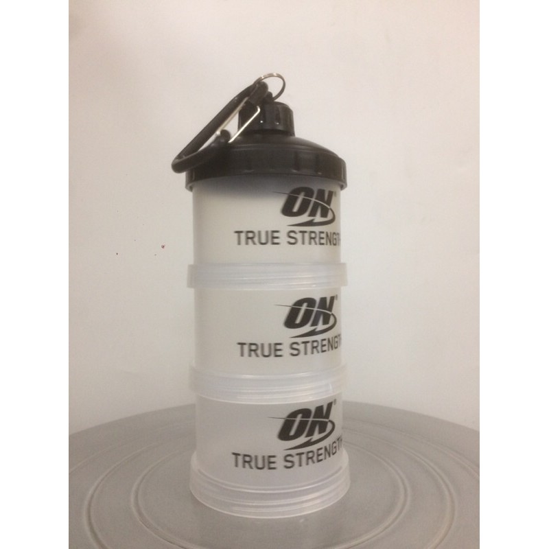 Bộ 2 sản phẩm bình nước shake bottle và hộp đựng whey ishake protein funnel