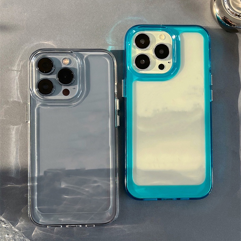 Luxury Shockproof Clear Hard Case for Xiaomi Mi 12 Lite Redmi Note 11 Pro 10C K40 K50 Pro POCO F3 F4 M4 Pro 5G Camera Lens Protective Transparent Soft Cover