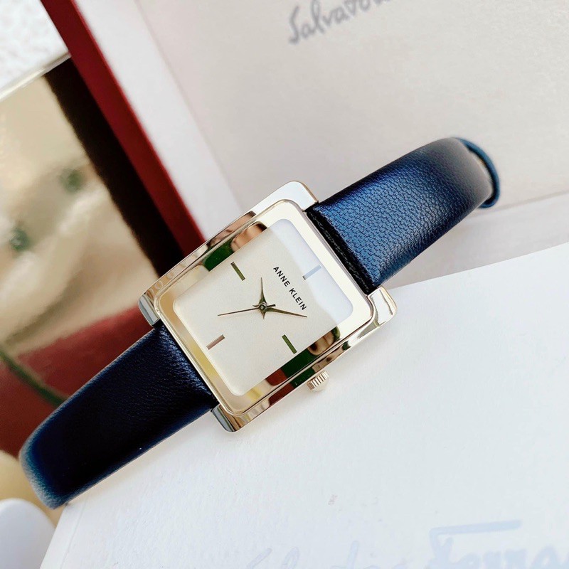 Đồng hồ ANNE KLEIN model AK/2706CHBK dây da dành cho nữ