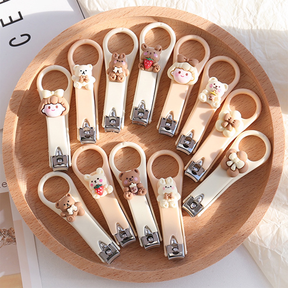 &lt;Video Review&gt; Đồ Bấm Cắt Móng Tay Gắn Charm Cute Gấp Gọn Nhiều Màu Dụng Cụ Cắt Móng Tay Tiện Lợi Dễ Thương U019