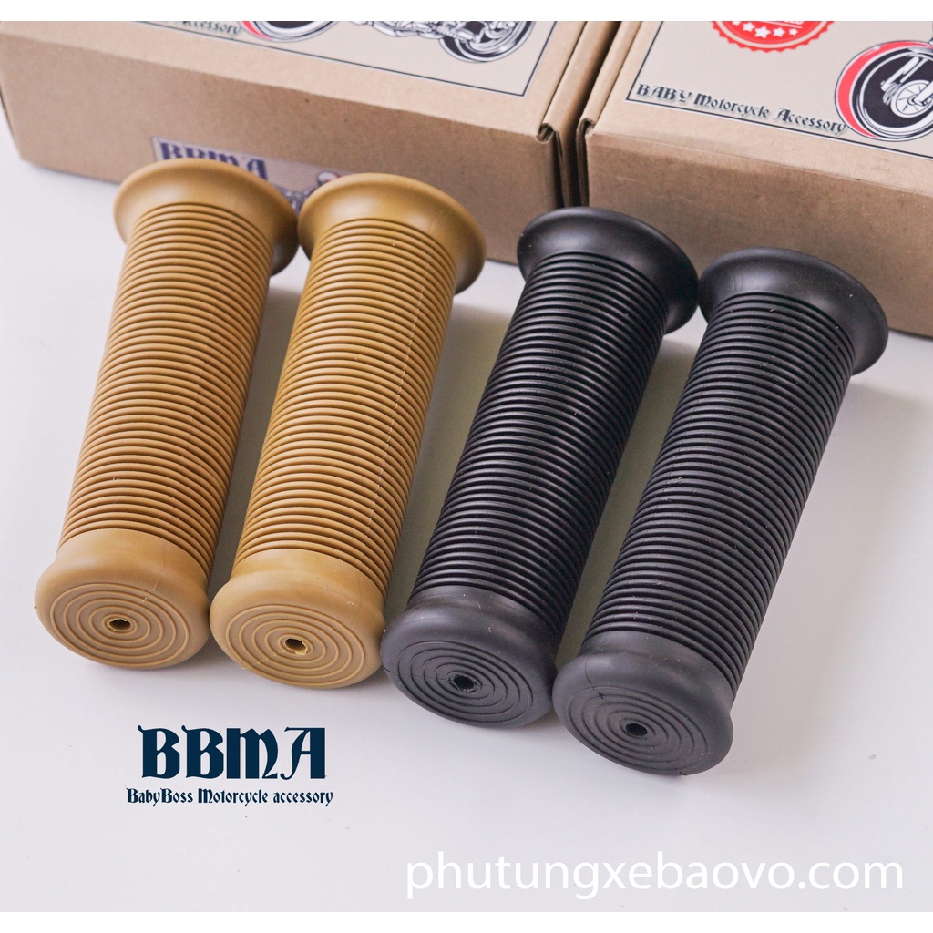 Bao tay xe máy cổ điển, classic 22mm, nhà sản xuất BBMA