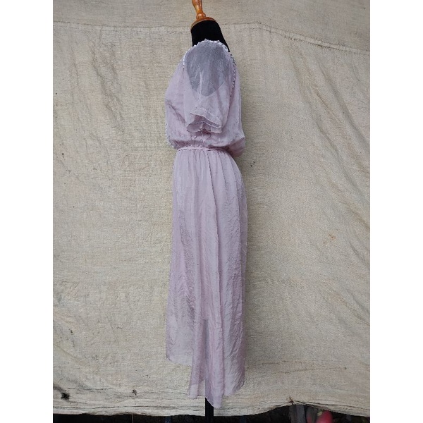 Đầm voan tơ size M L nhỏ