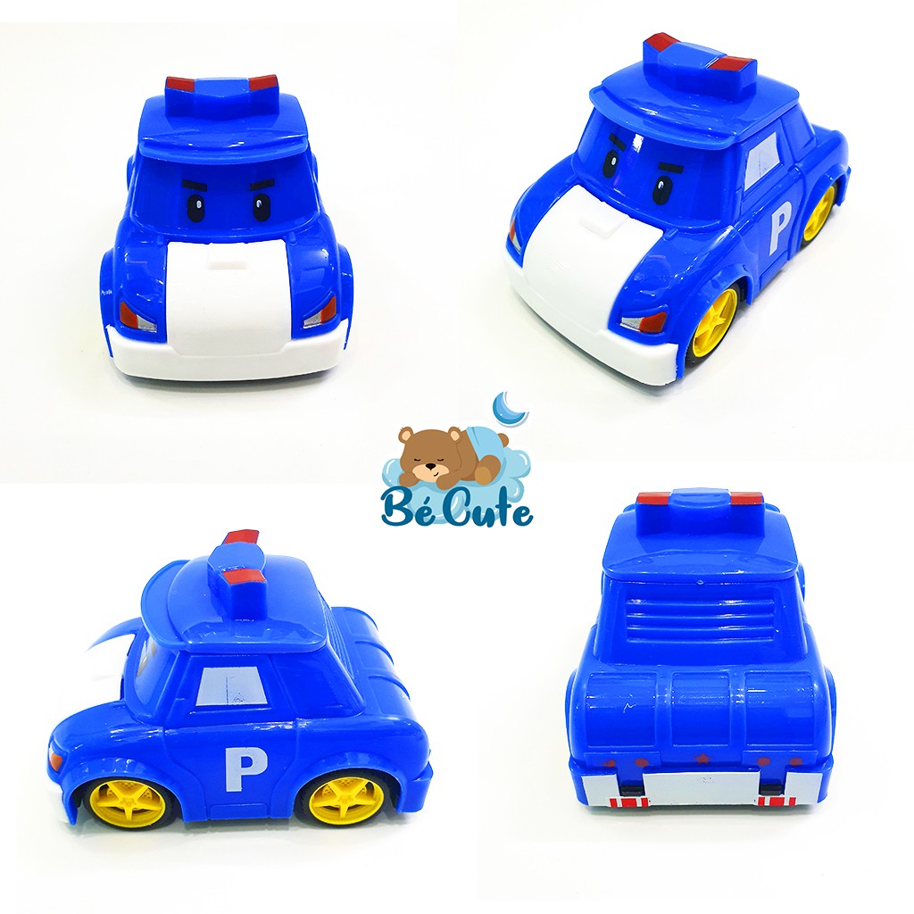 Bộ 4 Xe Robocar Poli Hero Chạy Trớn Nhẹ Nhàng Màu Đỏ Xanh Lá Hồng Xanh Dương Có Hộp Đẹp Cho Bé