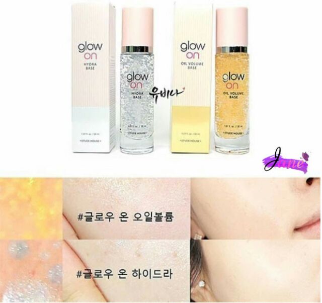 Kem lót trang điểm GLOW ON OIL VOLUME BASE 30ml