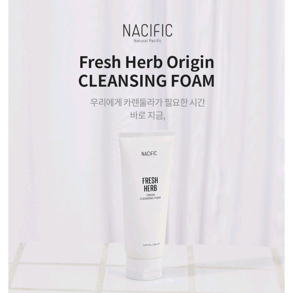 SỬA RỬA MẶT FRESH HERB ORIGIN CLEANSING FOAM CALENDULA