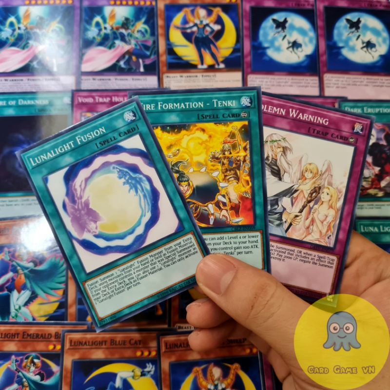 Bài YuGiOh - Bộ 63 lá bài Lunalight Celina Deck - Card Game VN