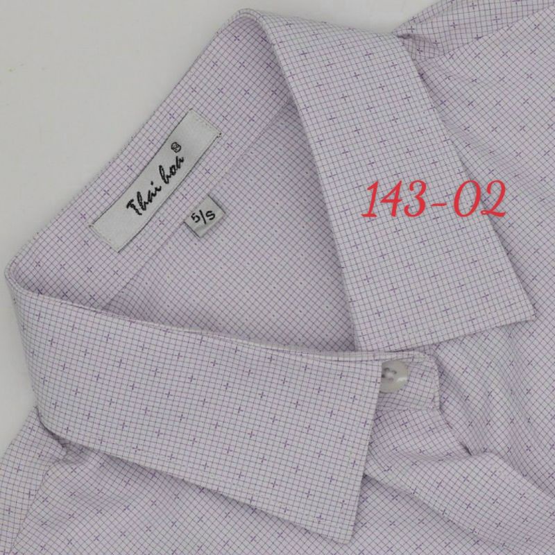 Áo Thái Hòa vải mềm họa tiết hoa nhí 143