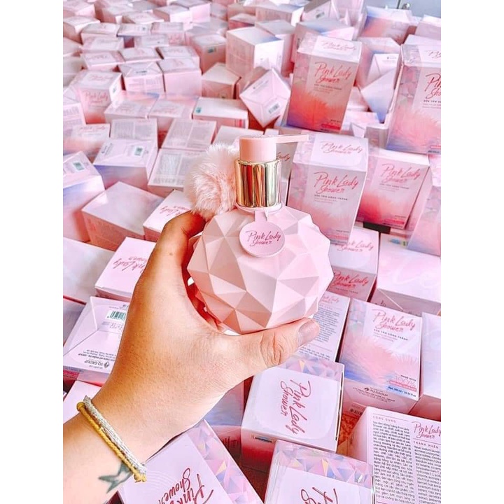 Lọ Sữa Tắm Dưỡng Da Làm Trắng PINKLADY