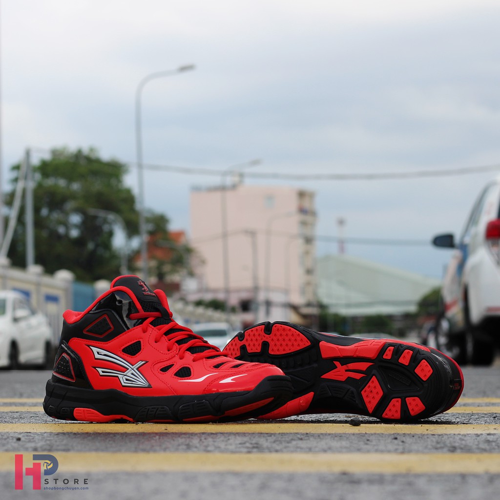 GIÀY BÓNG CHUYỀN BEYONO GOLDEN STAR C - RED BLACK | BigBuy360 - bigbuy360.vn