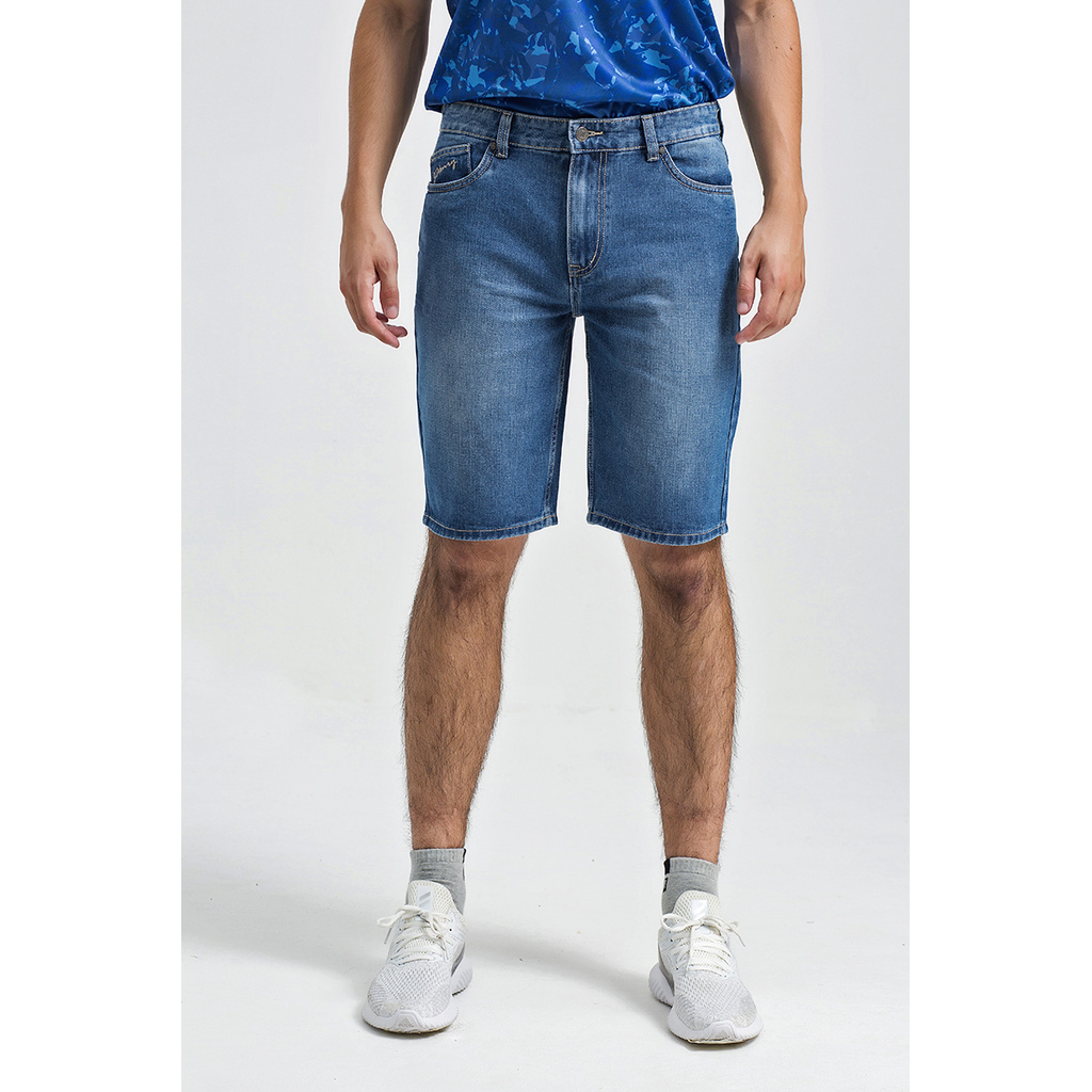 Quần shorts jean form vừa SP21SS17-JN