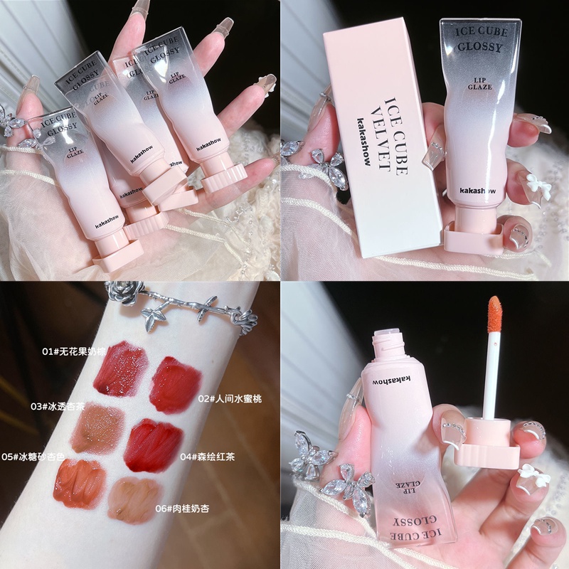 Son Môi KAKASHOW Lâu Trôi Chống Thấm Nước Dưỡng Ẩm Màu Sắc Gợi Cảm 6