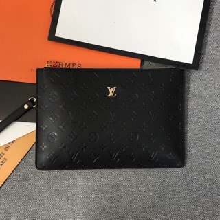 Clutch cầm tay super da thật sz 31
